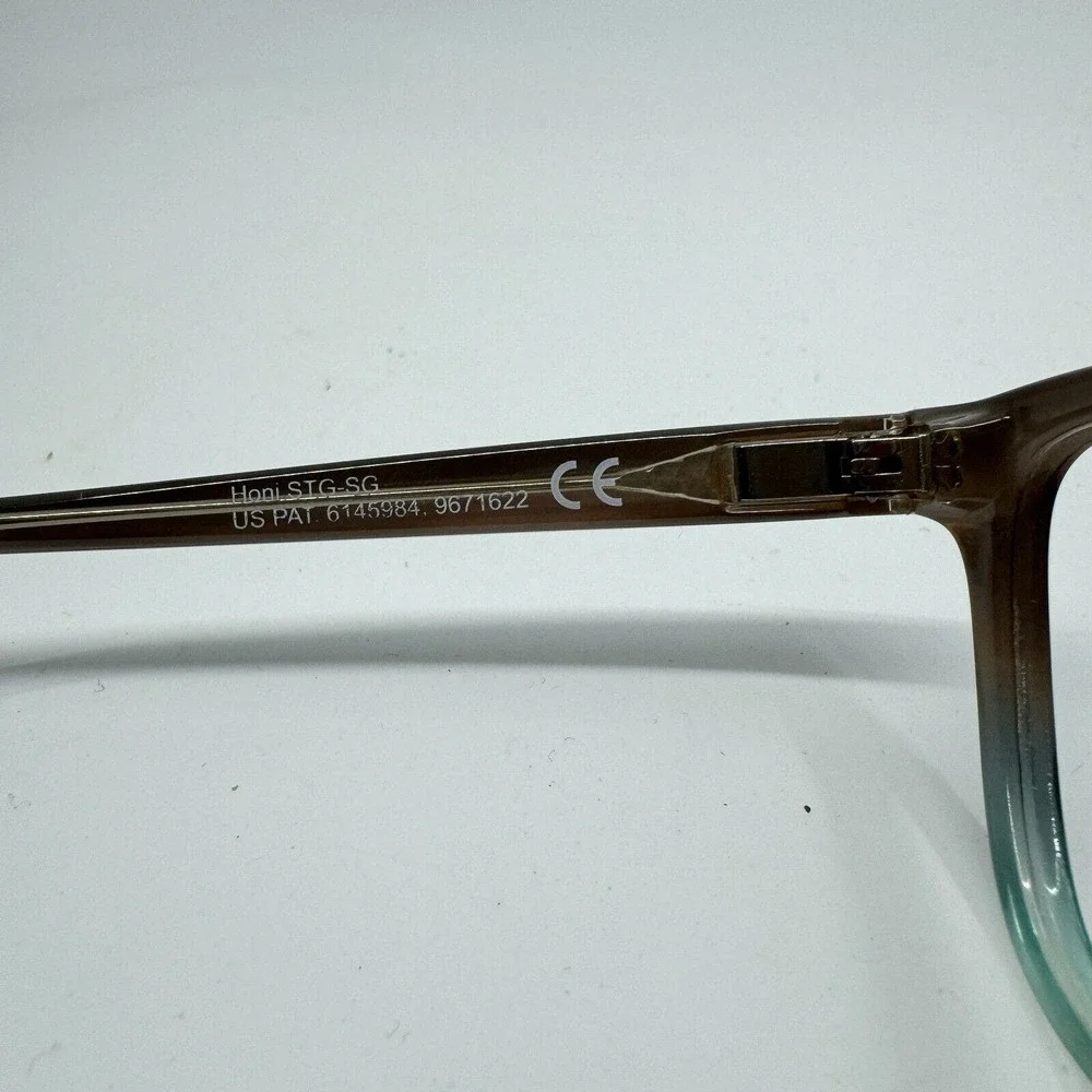 Maui Jim Honi Brown Blue MJ758-22B 54-18-140 Italy Sunglasses H10352‎